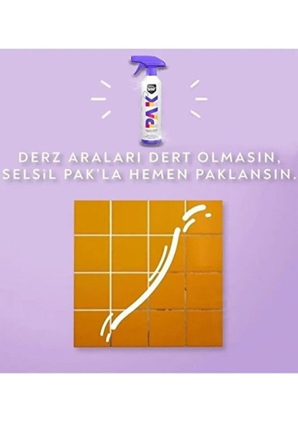 5 Adet Selsil Pak 500 ml Mucize Köpük Sprey Yağ Sökücü indirimleri