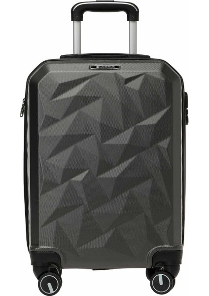 Hexagon -B Abs 5pr Antrasıt Unisex Büyük Boy Valiz