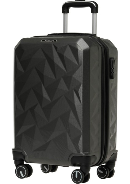 Hexagon -B Abs 5pr Antrasıt Unisex Büyük Boy Valiz fiyatları