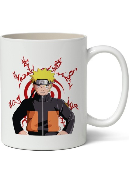 Kişiye Özel Naruto Manga Anime Temalı Kupa Bardak - Sevgiliye Arkadaşa Hediye