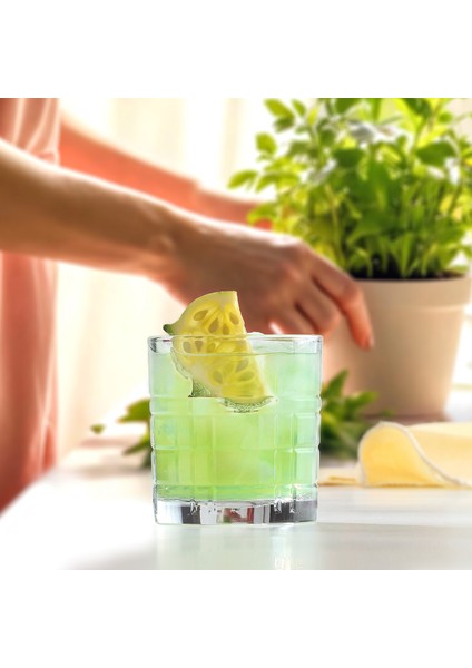 Brit Cam Meşrubat Bardağı 4'lü 325 ml (Viski/Kokteyl Bardağı ) fırsatları