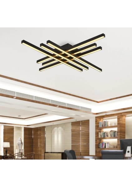 Altı Çubuklu Siyah LED Tavan Aydınlatma fiyatları