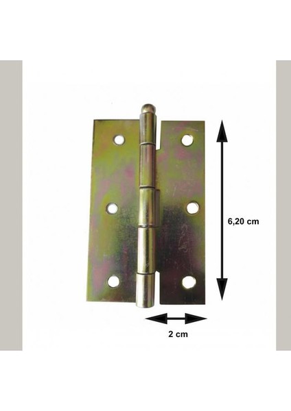 Yaprak Menteşe 2,5 cm