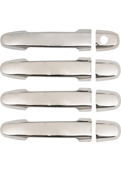 Citroen C1 Uyumlu 2005 Ve Üzeri Krom Kapı Kolu 4 Kapı Paslanmaz Çelik