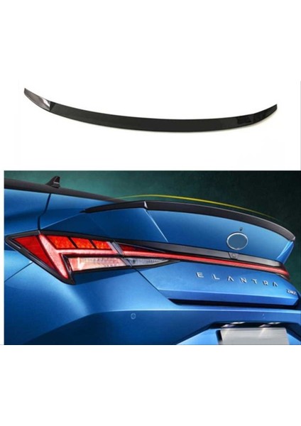 Hyundai elantra spoiler pianoblack 2021+ indirimleri