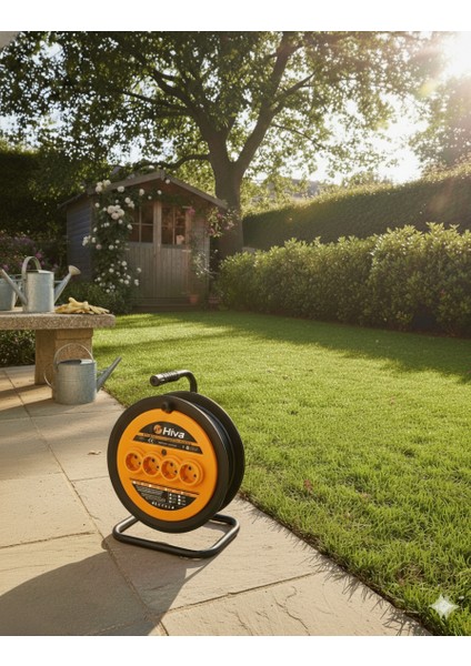 HV325.50 – 50 Metre 3×2,5mm² Roller Uzatma Kablosu (Cca)