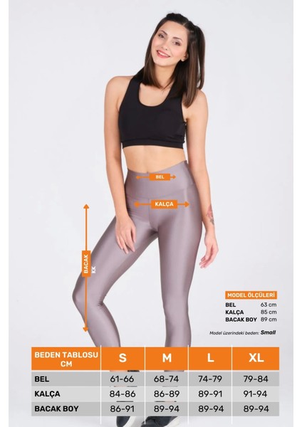 Enenstyle Fashıon Boutıque Kadın Konforlu Yeni Sezon Sporcu Modeli Yazlık Spor Taytı Fitness Gym Training Parlak Spor Tayt modelleri