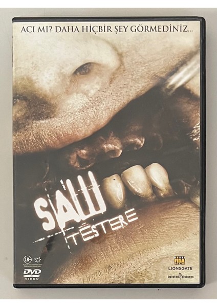Saw Testere DVD (Orijinal Dönem Baskı Dvd)