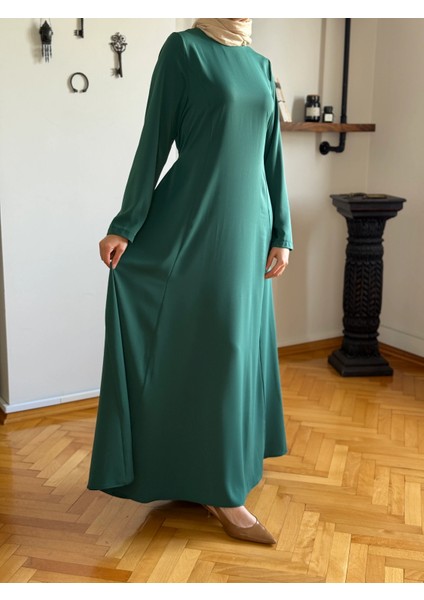 Pelerinli Bel Bağlamalı Elbise 1002 fırsatları