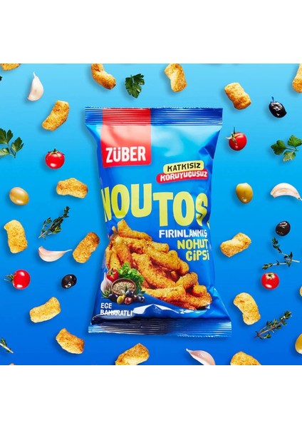 Eğitici Çocuk Züber Noutos Fırın Nohut Cipsi 55 gr Ege Baharat fiyatları