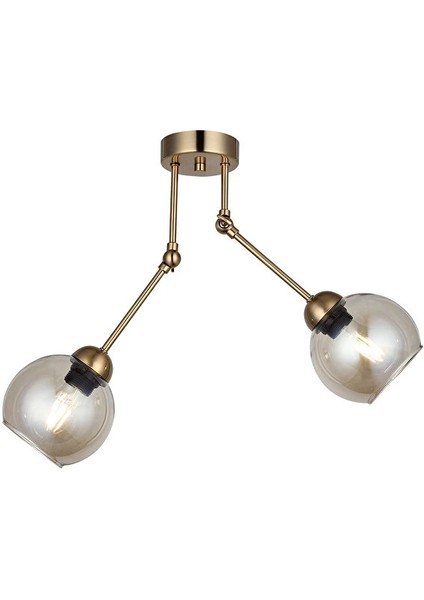 Pore 2'li Antik Lak Plafonyer