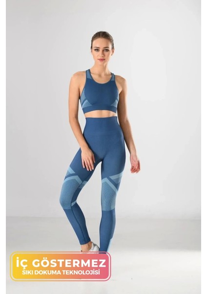 Enenstyle Fashıon Boutıque Sporcu Modeli Cepli Yazlık Spor Taytı Fitness Gym Training Siyah Spor Tayt