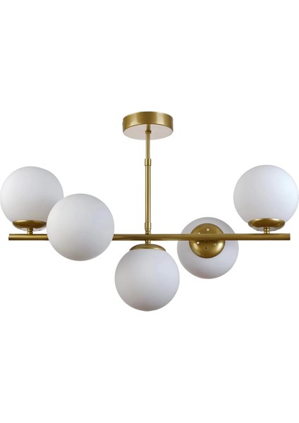 Roma 5'li Avize Eskitme Beyaz