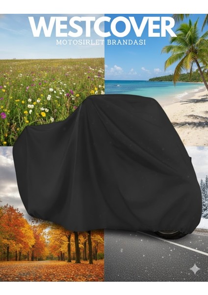 Honda NSS250 (Forza 250) Branda Motosiket Brandası (Siyah Renk) 4 Mevsim Motor Koruma Örtüsü fiyatları