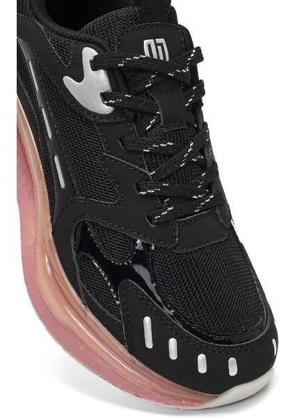 Studio Kadın Siyah Bağcıklı Kalın Tabanlı Sneaker 25AFD435114