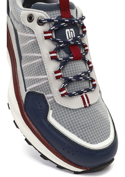 Studio Erkek Lacivert Bağcıklı Kalın Tabanlı Sneaker 25WFD780114