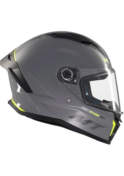 mt Stınger 2 Solıd A12 Parlak Gri Kapalı Kask fırsatları