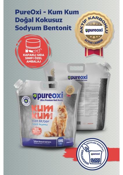 Doğal Kokusuz Sodyum Bentonit Kum Kum fırsatları