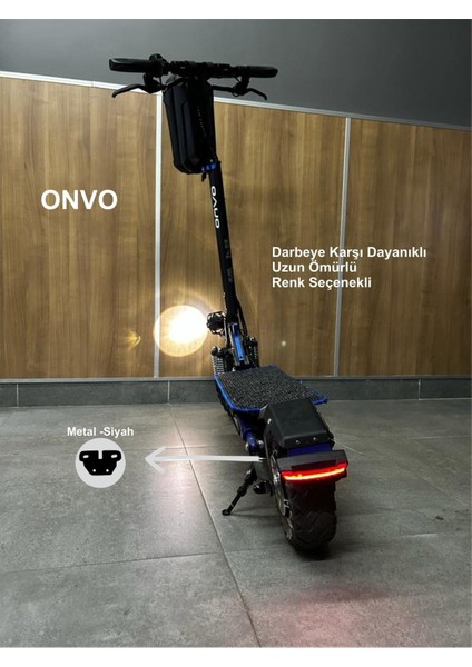 OV-012 Stop Lambası Bağlantı Parçası Metal Siyah