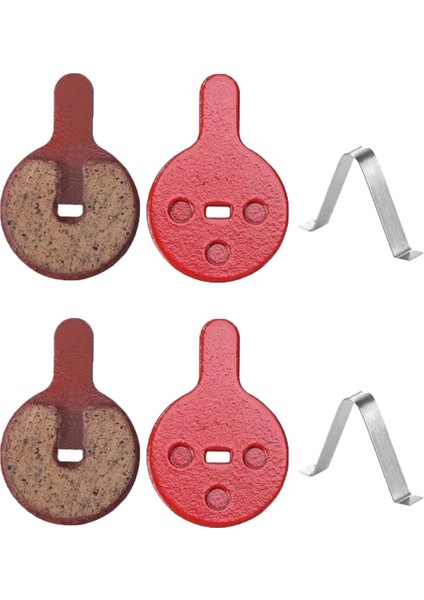 Scoowy VT-800 Uyumlu Yaylı Metal Disk Fren Balatası (2 Çift) – Elektrikli Scooter M23-2