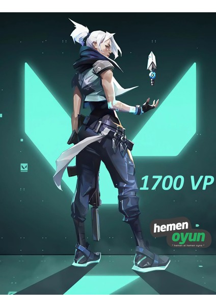 Valorant 1700 VP Points fiyatları