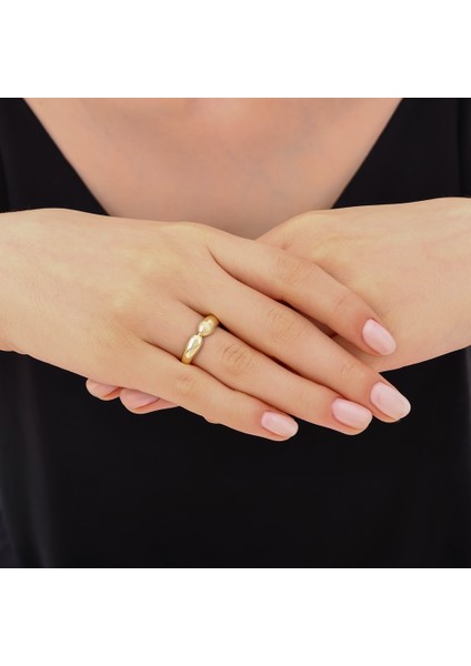 Tasarım Altın Yüzük - 14K