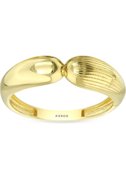 Tasarım Altın Yüzük - 14K