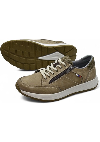 1751 Tam Ortopedik Taban Hakiki Deri Erkek Ayakkabı Fermuarlı Erkek Ayakkabı fırsatları