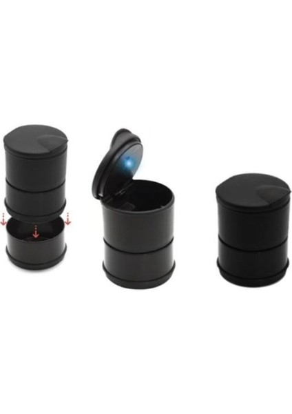 Toyota Land Cruıser 300 Vx 3.5 Tt At Araca Uygun LED Işıklı Araç Içi Küllük Cn fırsatları