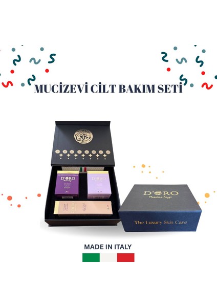 Üçü Bir Arada Cilt Bakım Üçlü Set