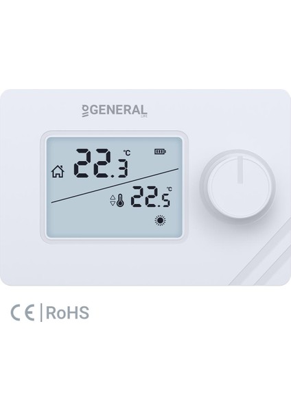Mitra HT250 Kablolu Oda Termostatı
