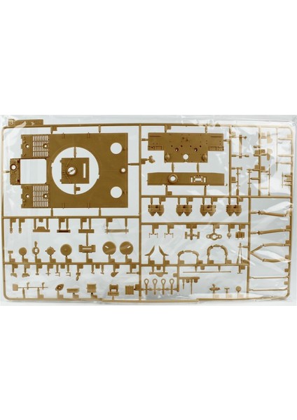 5003 1/35 Ölçek, Tiger I Erken Dönem Tankı, İç Detaylı, Plastik Model kiti