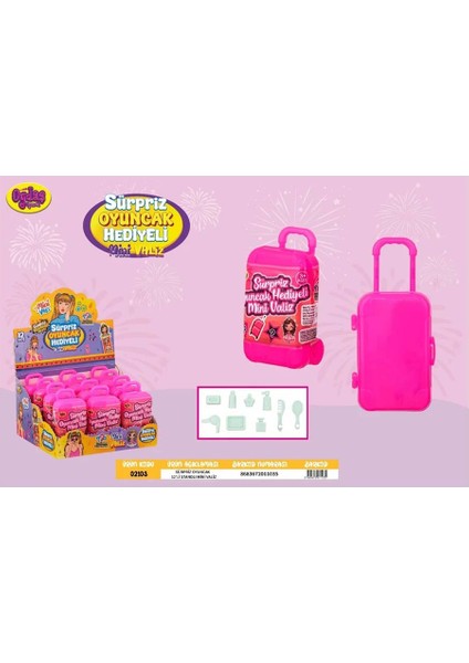 02101 Süpriz Hediyeli Valiz