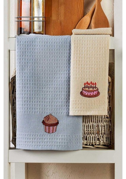 6 Parça Mutfak Kurulama Bezi 30 x 50 cm Cake fiyatları