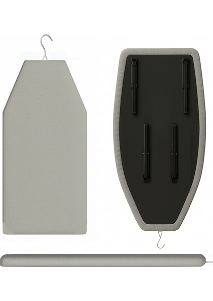 Mini Ütü Masası Pratik Konforlu Taşınabilir Portatif Hafif Asılabilir Seyahat Kompakt Ütü Masa 38x88