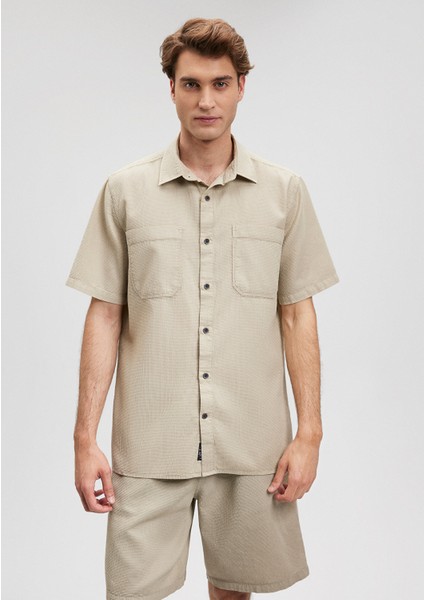 Cepli Bej Gömlek 0210839-70322