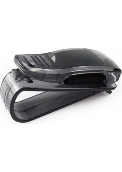 2 Adet Oto Araç Içi Araba Gözlük Tutucu Mandal Klips Araba Güneş Gözlüğü Kartvizit Tutacağı