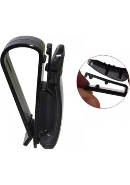 2 Adet Oto Araç Içi Araba Gözlük Tutucu Mandal Klips Araba Güneş Gözlüğü Kartvizit Tutacağı fırsatları