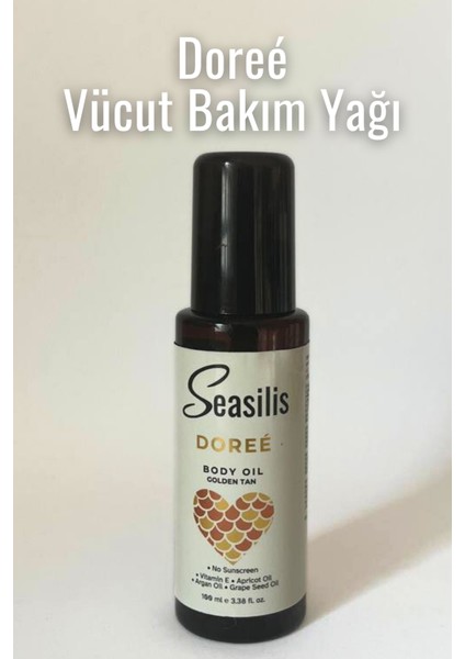 Doreé Bronzlaştırıcı Vücut Yağı - 100 ml