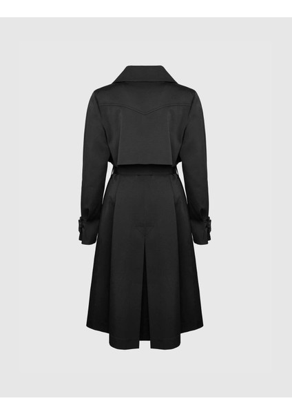 Lodi Kadın Trençkot Siyah