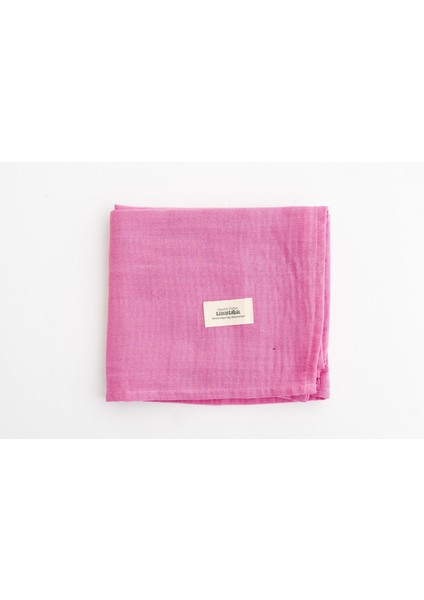 %100 Pamuk Tek Katlı Yenidoğan- Bebek - Çocuk Müslin Battaniye (65*85)