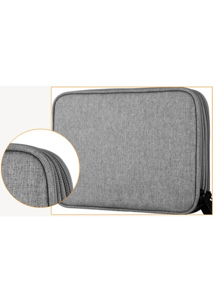 Yolıno QY-A013 Taşınabilir Seyahat Dijital Aksesuar Taşıma Çantası Veri Kablosu Güç Bankası Telefon Fermuarlı Saklama Çantası - Lacivert (Yurt Dışından) fiyatları