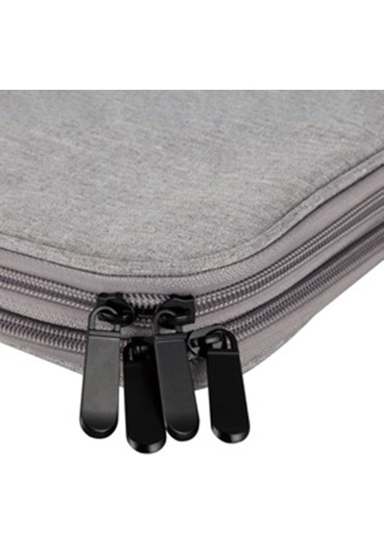 Yolıno QY-A013 Taşınabilir Seyahat Dijital Aksesuar Taşıma Çantası Veri Kablosu Güç Bankası Telefon Fermuarlı Saklama Çantası - Lacivert (Yurt Dışından) fırsatları