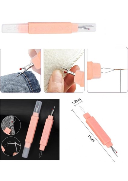 bulurum 2 fonksiyonlu dikiş sökme ve ığne ıplik takma aparatı