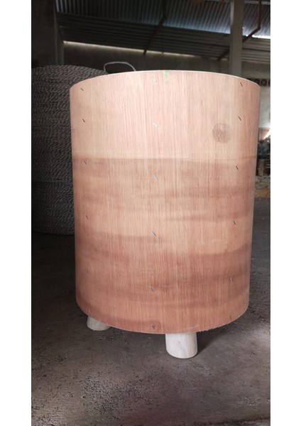 Mylamp Rafya Saçaklı Puf 45X48 cm