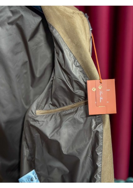 Lp Taba Süet Erkek Ceket - Yüksek Kalite Ürün fırsatları