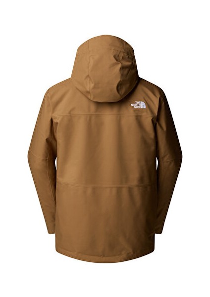 M Fourbarrel Triclimate Jacket Erkek Outdoor Kayak Montu NF0A7WYFWK21 Kahverengi modelleri