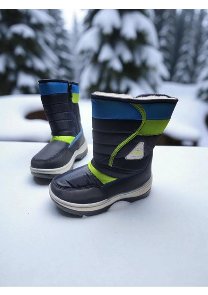 Çocuk Içi Kürklü Su Geçirmez Fermuarlı Kar Bot fiyatları
