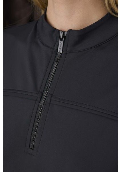 Roba Detaylı Sweat Siyah