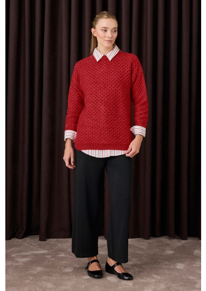 Beli Lastikli Triko Pantolon Siyah